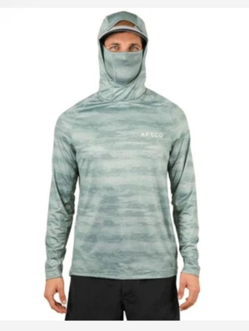 Aftco Adapt Tactical Phase Change Performance Shirt Hoodie Long Sleeve Large